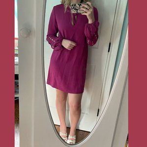 Diane Von Furstenberg Midi Long Sleeve Dress